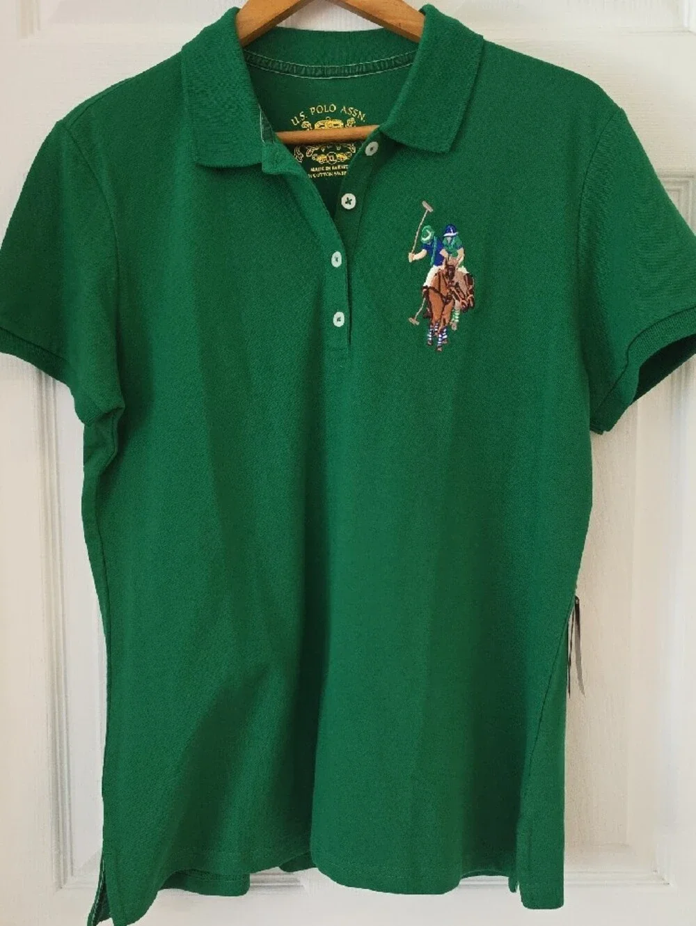 U.S. Polo Assn. Classic Polo Shirts in Red, Green & Navy 3 Pack New With Tags XL